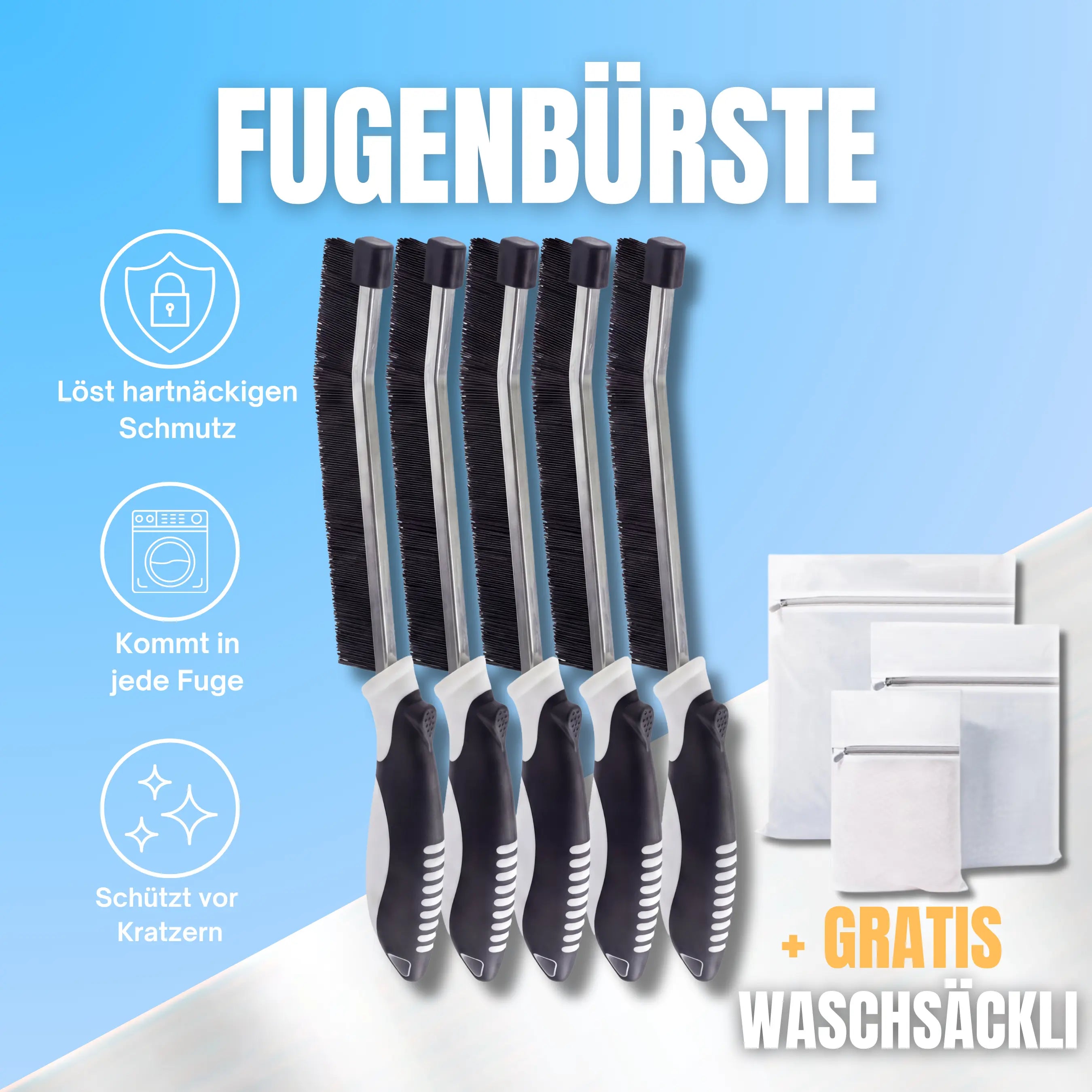 Präzisions-Fugenbürste