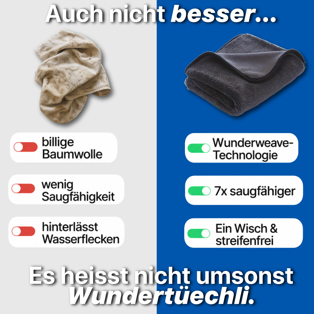 Das Wundertüechli - für Männer